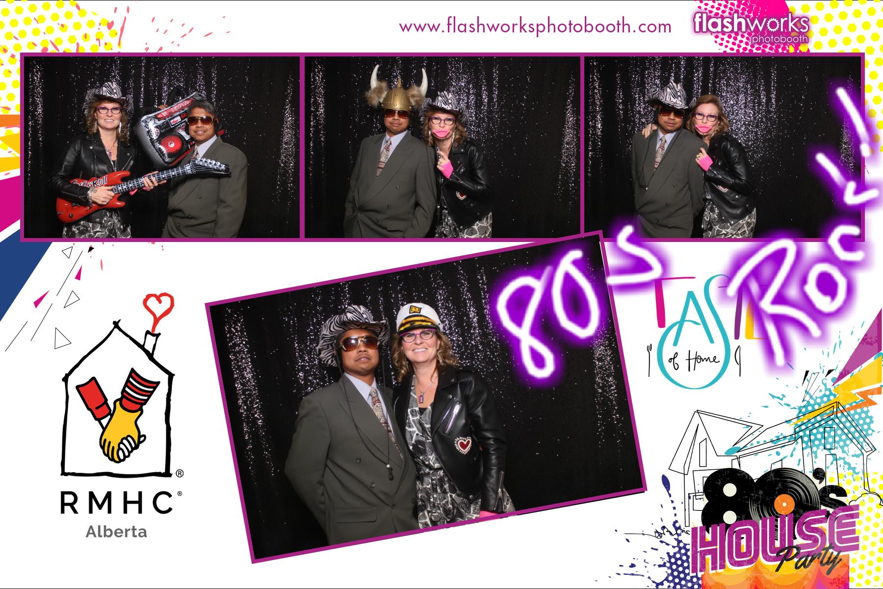 RMHC Alberta - Taste of Home Gala - 80s House Party | View more photos from the event at gallery.flashworksphotobooth.com/u/FlashworksPhotoboothInc/RMHC-Alberta-Taste-of-Home-Gala-80s-House-Party